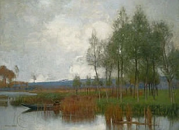 Adrian Scott Stokes - Paesaggio autunnale